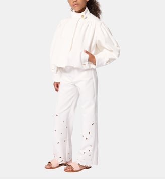 Pantalon 5 poches - Chloe Kids - Off white