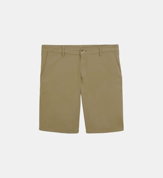 Bermuda 200 coupe confort en coton - Serge Blanco - Beige
