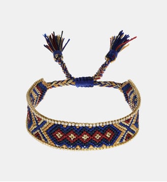 Bracelet tissé réglable YSADOR - Hipanema - Indigo