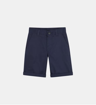 Bermuda chino - BOSS Kidswear - Bleu cargo