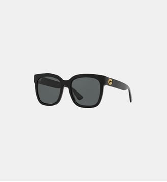 Lunettes de soleil Rectangulaire GG0034SN - Gucci - Noir