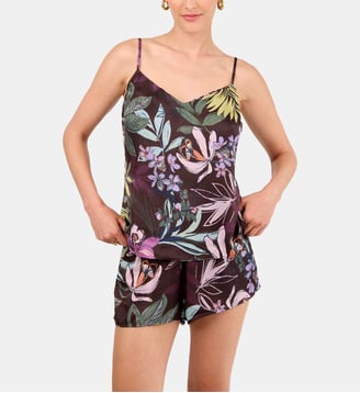 Short Paradise en viscose imprimé - Maison Lejaby - Nighty garden