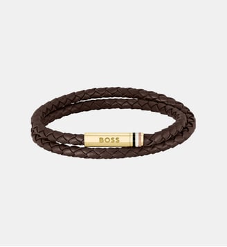 Bracelet Ares Marron;Doré 1580670M-PAR - BOSS - Marron doré