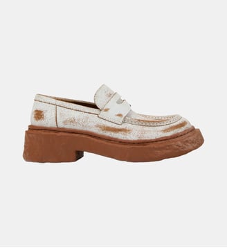 Mocassins Vamonos cuir - Camper - Blanc