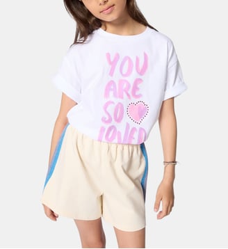 Short en molleton - Billieblush - Craie