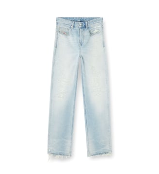 Relaxed Jeans - 2001 D-Macro - Diesel - Bleu clair
