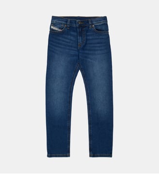 Jean slim fit - Diesel Kids - Denim bleu