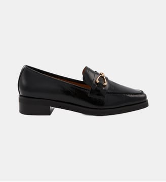 Mocassins Louisa Cuir Brillant - Bons Baisers - Noir