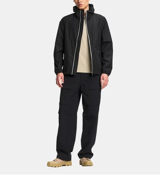 Veste imperméable à capuche RAINPACK 70 - Aigle - Noir