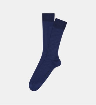 Chaussettes en fil d'écosse - Marine - Arthur - Marine