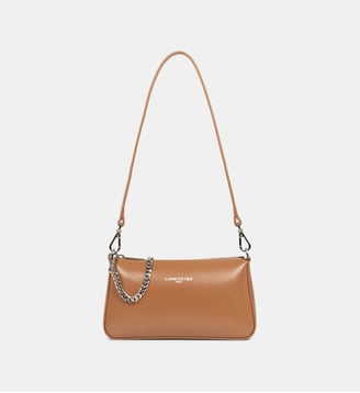 Sac pochette zippée S Suave Even - Lancaster - Camel