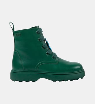Bottines Norte Twins cuir - Camper - Vert foncé