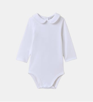 Body bébé col claudine - Cyrillus - Blanc cassé