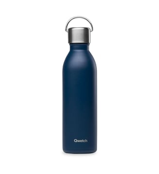 Bouteille isotherme - 60 cl - Qwetch - Bleu marine