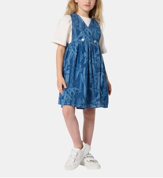 Robe en jean - Kenzo Kids - Multicolore