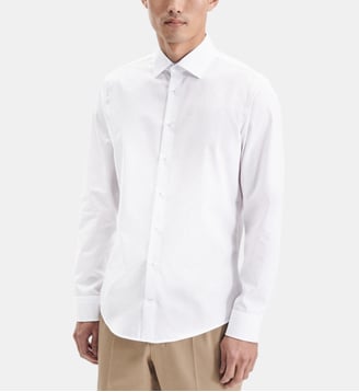Chemise d'affaires 1/1 Shaped Col Kent - Seidensticker - Blanc
