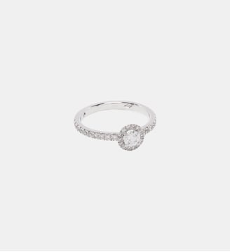 Solitaire Absolu.e Couronne 0.25 carat pavé Loyal.e Paris