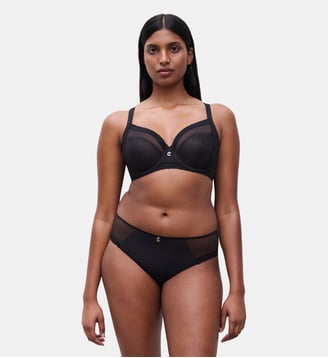 Culotte avec bijou - Chantelle - Noir