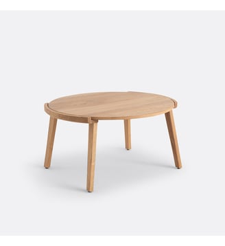 Table basse, en chêne massif - La Redoute Interieurs - Chêne