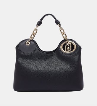Sac à main format petit - Liu Jo - Noir et or
