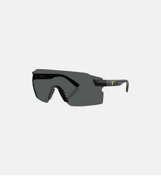 Lunettes de soleil Rectangulaire - Scuderia Ferrari - Noir brillant