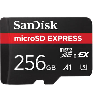 Carte Micro SD 256Go Express - Sandisk - Standard
