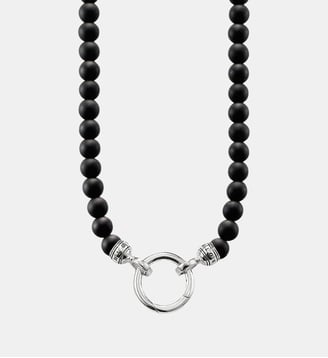 Chaîne obsidienne - Thomas Sabo - Argent