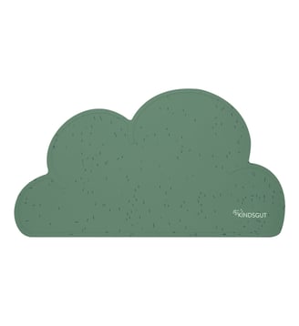 Set de table en forme de nuage en silicone confetti - Kindsgut - Pistache
