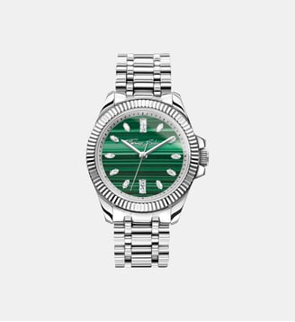 Montre pour femme Divine Jewellery Stone avec malachite - Thomas Sabo - Argent