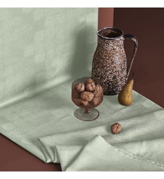 Nappe pur coton - Garnier Thiebaut - Vert vif