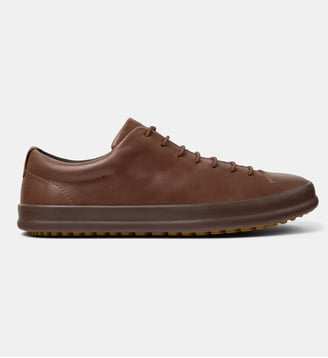Sneaker Chasis Sport cuir - Camper - Marron