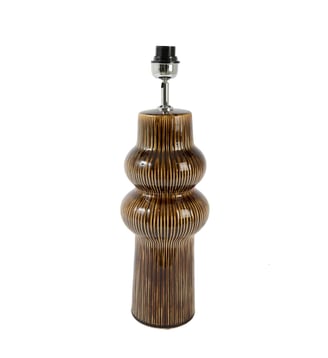 Pied de Lampe Rouca - Marron foncé - 19x19x57cm - Light & Living - Brun foncé