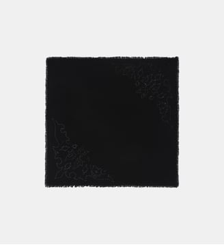 Foulard Stevie Strass Western 90 - Zadig&Voltaire - Noir