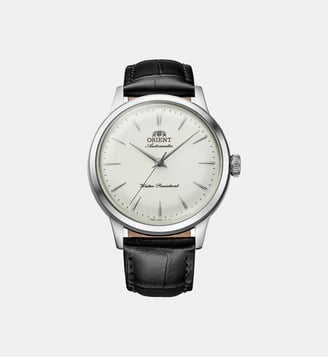 Montre automatique Bambino Blanc RA-BB0103S30B - Orient - Argenté