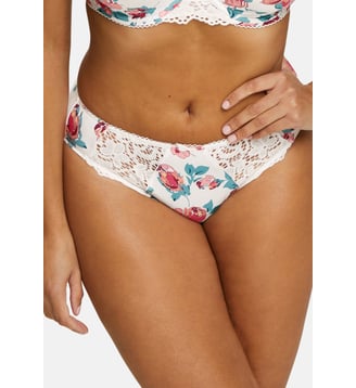 Slip Tiffany - Sans Complexe - Rose et blanc