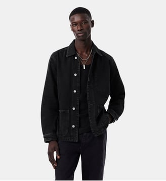 Surchemise denim - Lacoste - Gris