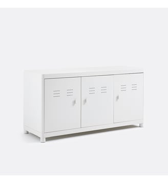 Buffet 3 portes métal acier - La Redoute Interieurs - Galet