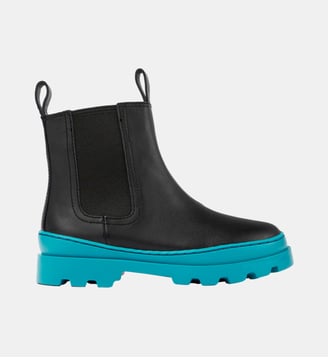 Bottines Brutus cuir - Camper - Noir