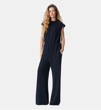 Combinaison motif chevrons - Ikks - Marine
