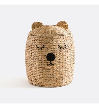 Panier enfant en jacinthe d'eau La Redoute Interieurs