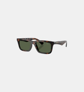 Lunettes de soleil Rectangulaire BE4475U - Burberry - Havane