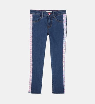 Pantalon en denim - Billieblush - Stone pousse