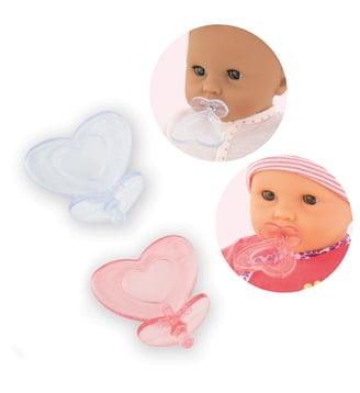 2 tétines pour poupon 30 cm - Corolle - Multicolore