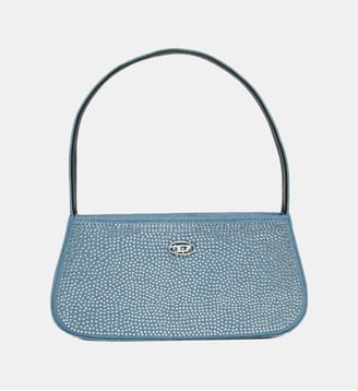 Sac WJULIE en denim avec strass - Diesel Kids - Denim bleu