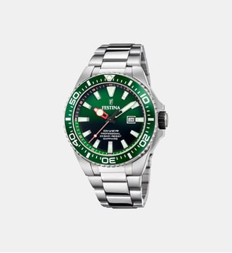 Montre Diver Vert F20663/2 - Festina - Argenté