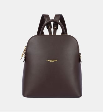 Sac à dos Sierra Jia en cuir - Lancaster - Marron foncé