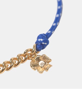 Collier chaine à cordon marin - Maje - Doré