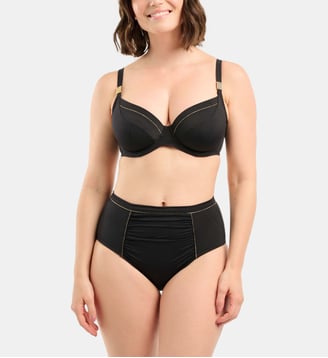 Bas de maillot de bain Speekaboo Shape - Sans Complexe - Noir