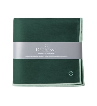 Nappe Carrée 180 X 180 Cm - Nuances - Degrenne - Émeraude