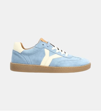 Sneaker copacabana miel - cuir velours Colisée Paris